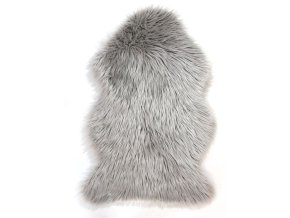 Kusový koberec Faux Fur Sheepskin Grey