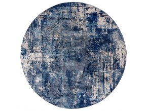 Kusový koberec Cocktail Wonderlust Dark blue kruh