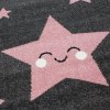 Dětský kusový koberec Kids 610 pink kruh
