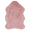 Kusový koberec Faux Fur Sheepskin Pink