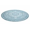 Kusový koberec Napkin blue kruh