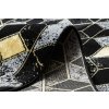 Běhoun Gloss 400B 86 3D geometric black/gold