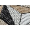 Kusový koberec Cooper Sisal Mosaic 22222 ecru/black – na ven i na doma