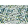 Kusový koberec Sion Sisal Aztec 22184 green/blue/ecru – na ven i na doma