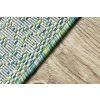 Kusový koberec Sion Sisal Aztec 22184 green/blue/ecru – na ven i na doma