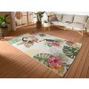 Kusový koberec Flair 105608 Tropical Dream Creme Multicolored – na ven i na doma