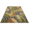 Kusový koberec Flair 105611 Diamonds and Leaves Multicolored – na ven i na doma