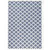 Kusový koberec Twin-Wendeteppiche 103128 blau creme – na ven i na doma