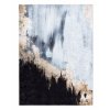 Kusový koberec Miro 51573.802 Abstraction blue / gold