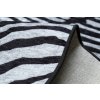 Kusový koberec Miro 51331.803 Zebra black / white