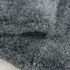 Kusový koberec Fluffy Shaggy 3500 light grey kruh