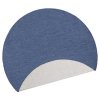 Kusový koberec Twin-Wendeteppiche 103100 blau creme kruh – na ven i na doma
