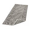 Kusový koberec Twin-Wendeteppiche 103113 schwarz creme – na ven i na doma