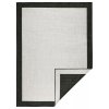 Kusový koberec Twin-Wendeteppiche 103105 creme schwarz – na ven i na doma