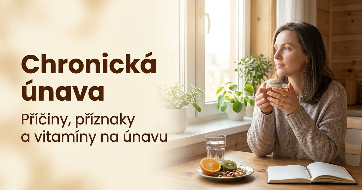 Chronická únava: příčiny, příznaky, vitamíny na únavu a jak zvýšit energii