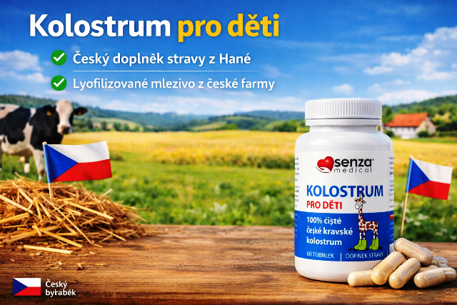 Kolostrum pro děti: český přírodní doplněk z Hané (účinky, složení, zkušenosti)