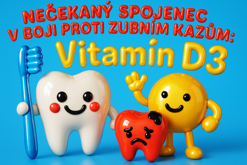 Nečekaný spojenec v boji proti zubním kazům: Vitamín D3