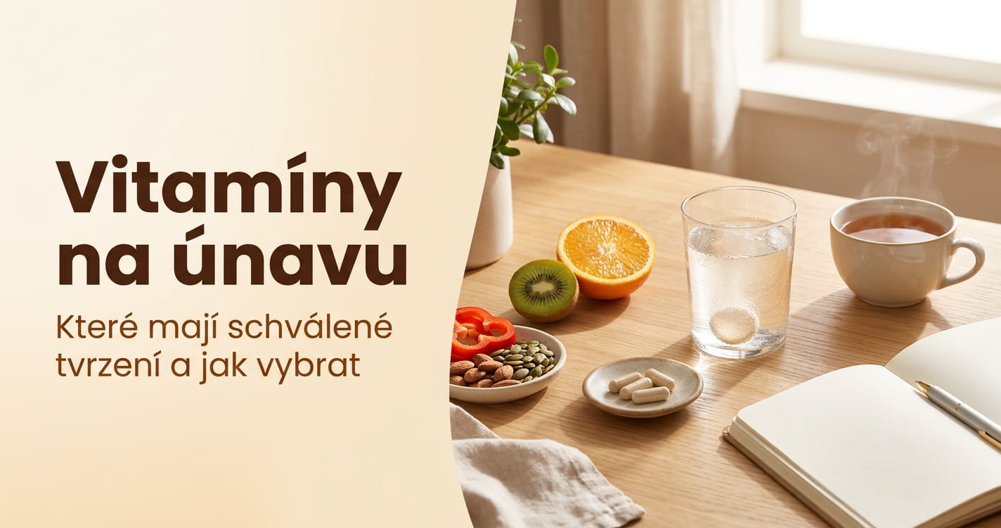 Vitamíny na únavu a vyčerpání: které mají schválené tvrzení a jak vybrat