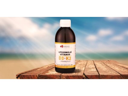 Lipozomální vitamín D3K2 250ml