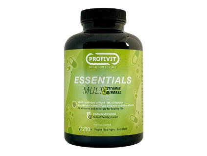 profivit essentials komplex vitaminu mineralu 210 kapsli