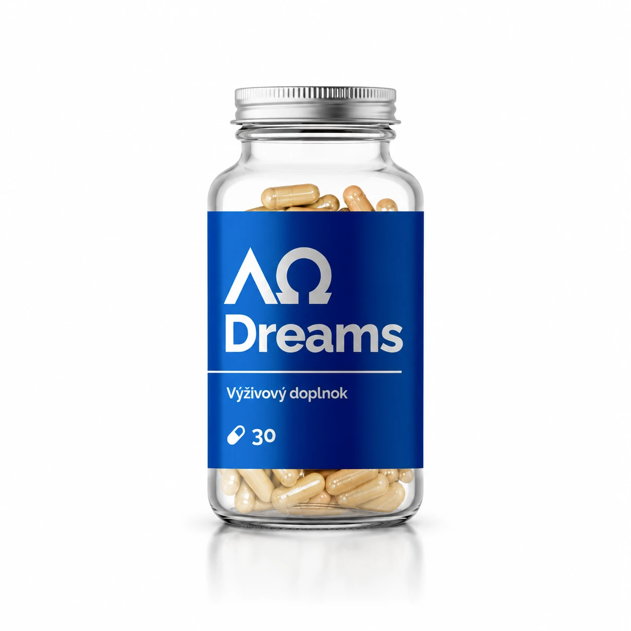 AO Dreams – melatonin, hořčík a bylinný komplex | 30 kapslí
