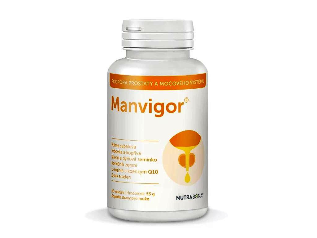 Manvigor® – zinek, selen a byliny pro mužské zdraví | 90 tobolek