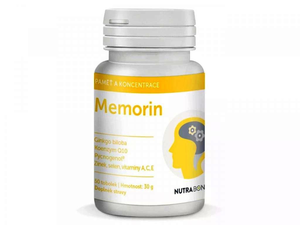 MEMORIN® – Podpora Paměti a Koncentrace s Ginkgo Biloba a Q10 - 50 tobolek