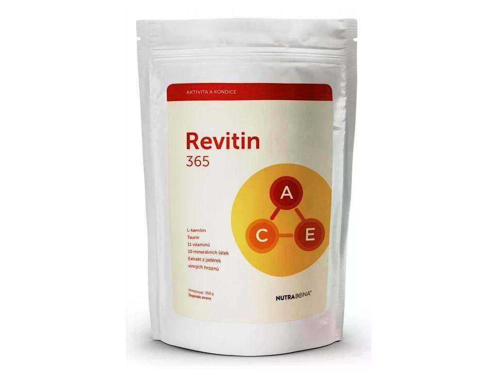 REVITIN® 365 – vitamínový nápoj vitamín C 270 mg a zinek | 350 g