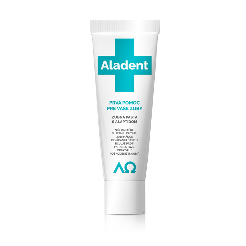 AlfaOmega Aladent | zubní pasta s alaptidem | 75ml
