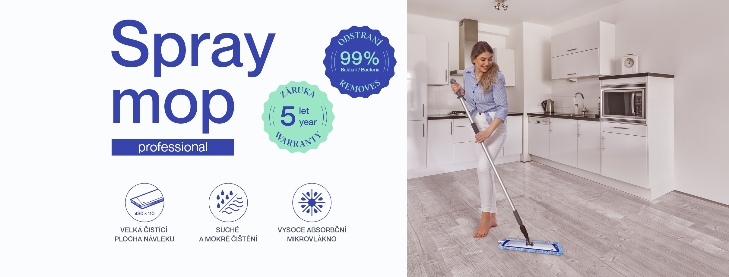 Spray mop