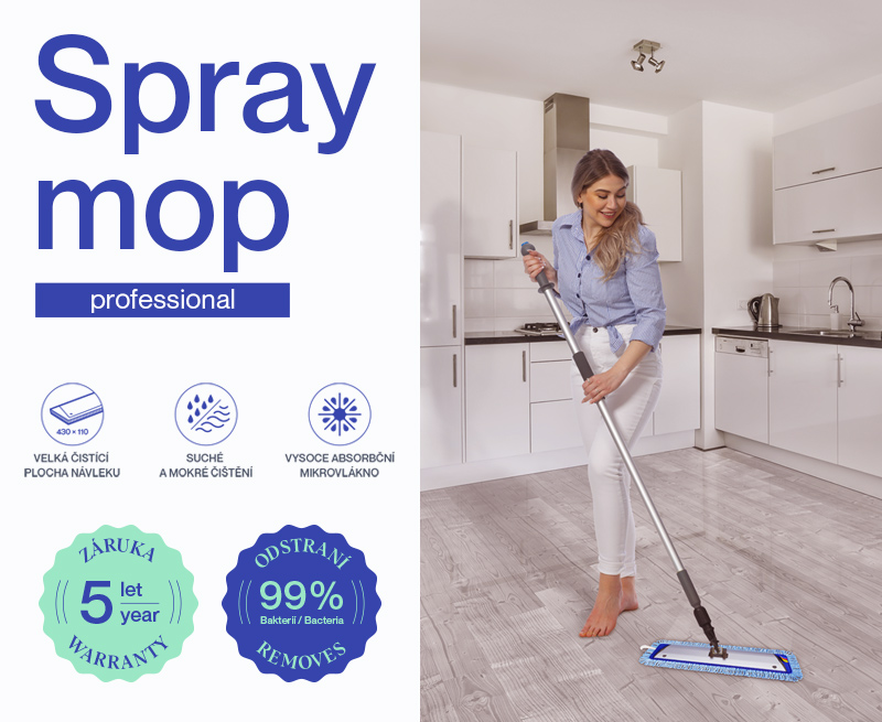 Carousel 4 Spray mop kuchyň mobil
