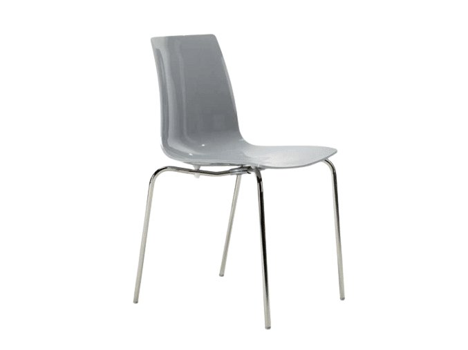 Jídelní židle Lollipop šedá - II. jakost
