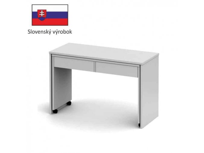 PC stůl VERSAL NEW - bílý