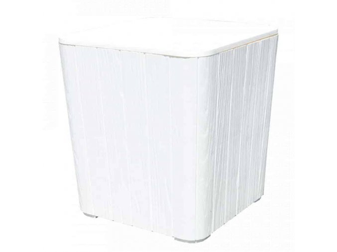 Úložný box / příruční stolek IBLIS - bílý