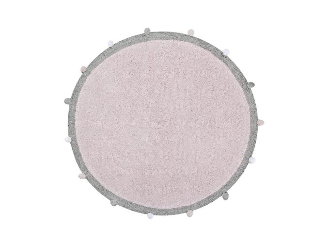 Pro zvířata: pratelný koberec Bubbly Soft šedá, růžová