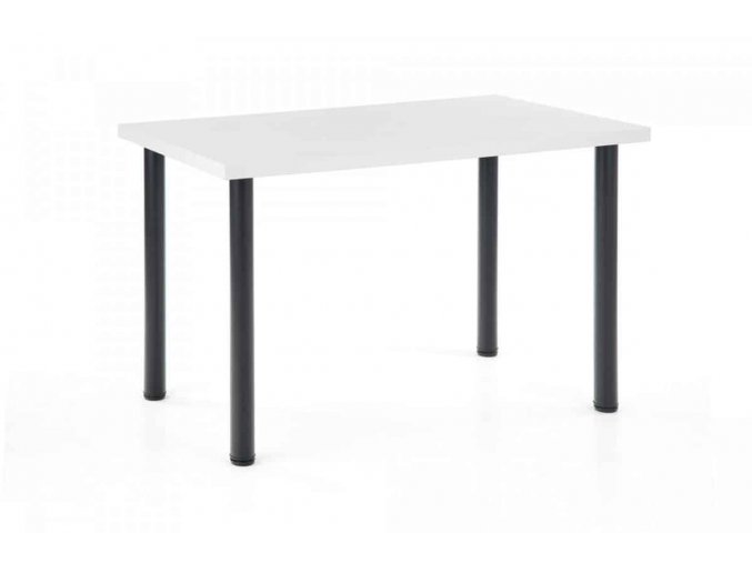 Jídelní stůl MODEX 2 120 - bílá/černá