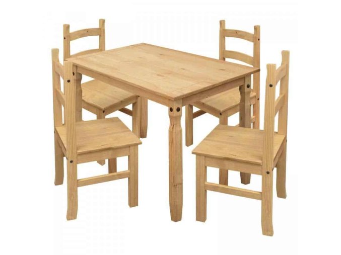 Jídelní stůl 16116 + 4 židle 1627 - CORONA 2