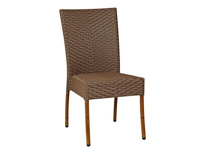 Zahradní židle 395 65, tmavě hnědá- II.jakost