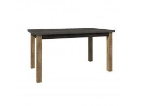 Jídelní stůl rozkládací MONTANA STW - dub lefkas tmavý/smooth šedý