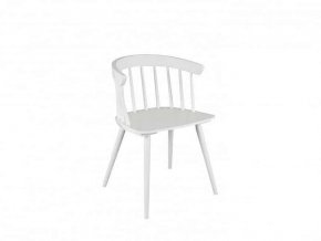 Jídelní židle Patyczak Fotel - bílá