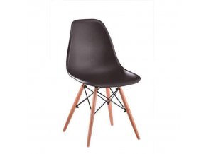Židle CINKLA 3 NEW - černá/buk