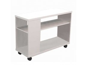 Příruční stolek Zoela - bílá - II.jakost