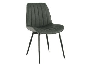 Židle HAZAL - zelená/černá