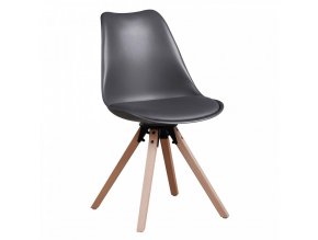 Stylová otočná židle ETOSA - tmavě šedá
