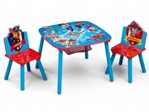 Dětský stůl s židlemi Tlapková Patrola záchranáři DSBH0710