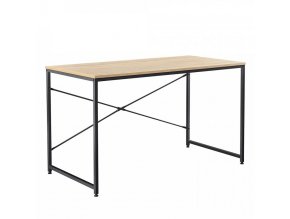 Psací stůl MELLORA 100x60 cm - dub / černá