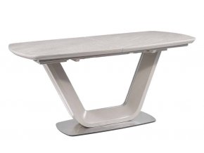 Jídelní stůl rozkládací 160x90 ARMANI - ceramic šedá