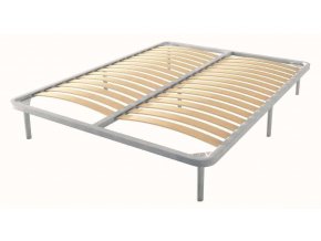 Kovová postel/rošt s nožkama GIRONA – 90 cm