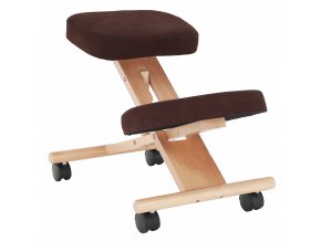 Ergonomická klekačka FLONET - hnědá/buk