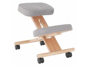 Ergonomická klekačka FLONET - šedohnědá Taupe/buk